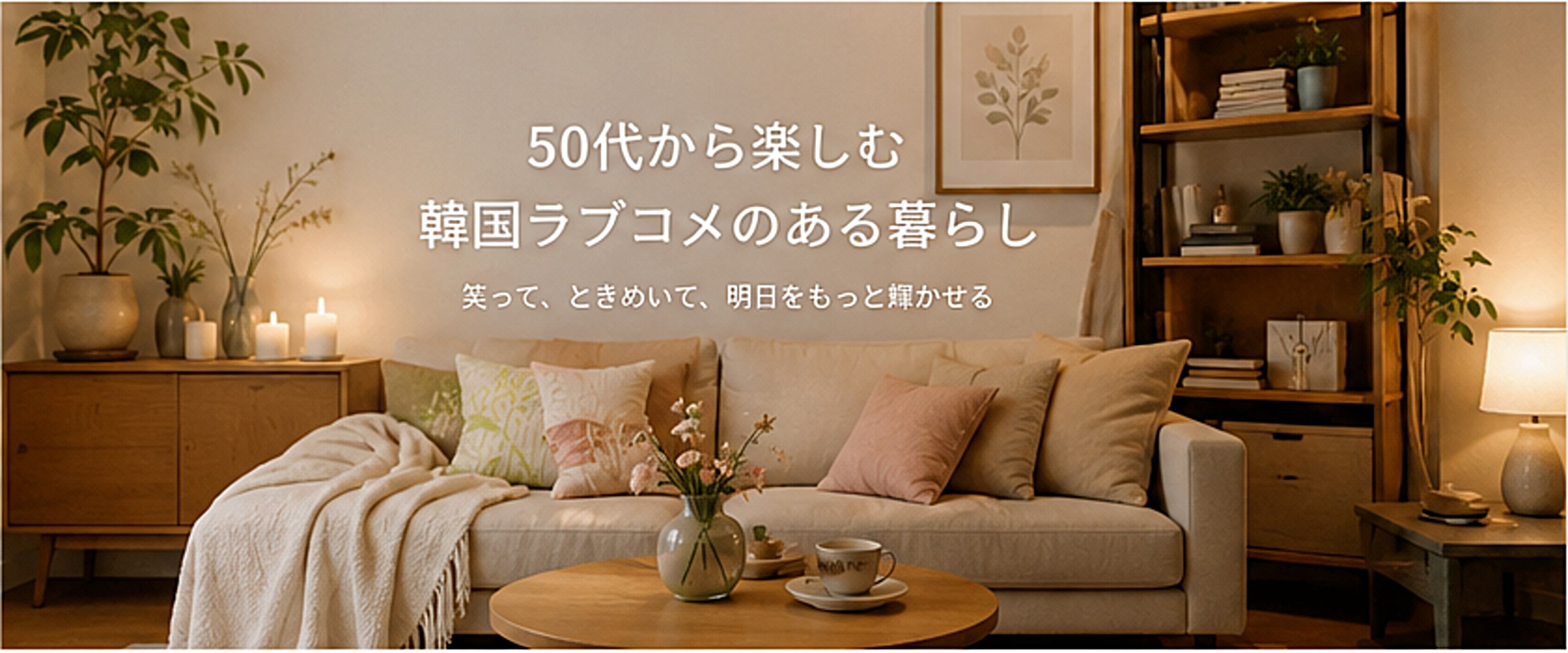 50代から楽しむ 韓国ラブコメのある暮らし